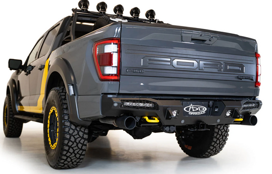 2021+ Ford Raptor & Raptor R HoneyBadger Design Style Rear Bumper