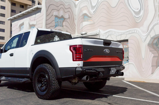 2017-2020 Ford Raptor HoneyBadger Design 10" Lights Rear Bumper