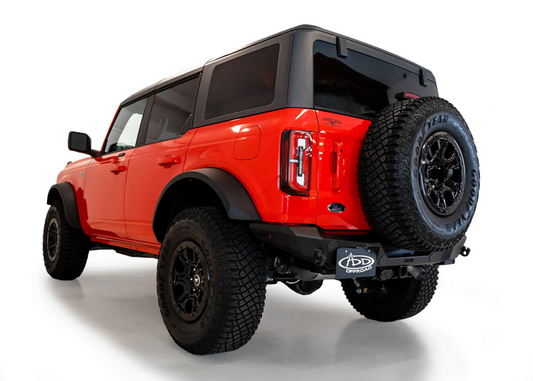 2021-2024 Ford Bronco Rock Defender Design Rear Bumper