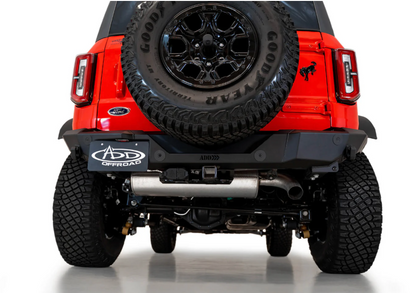 2021-2024 Ford Bronco Rock Defender Design Rear Bumper