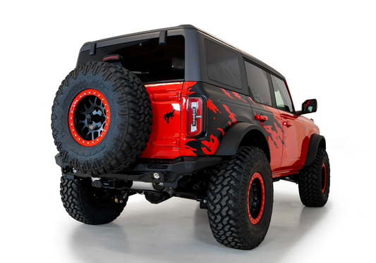 2021-2024 Ford Bronco Tactical Stealth Series Rear Bumper