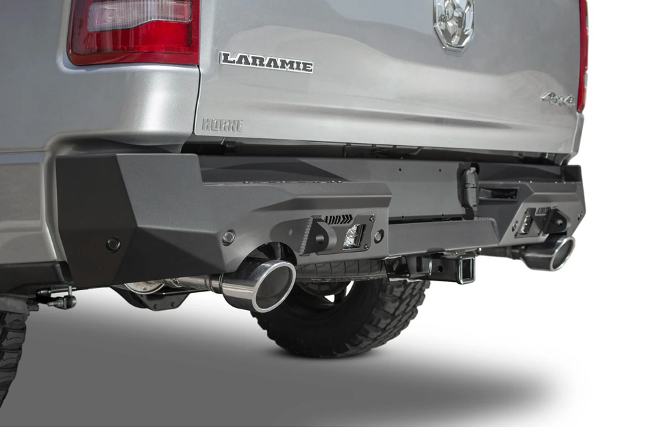 2019-2024 Ram 1500 Tactical Stealth Rear Bumper Equipped With 6 Parking Sensors