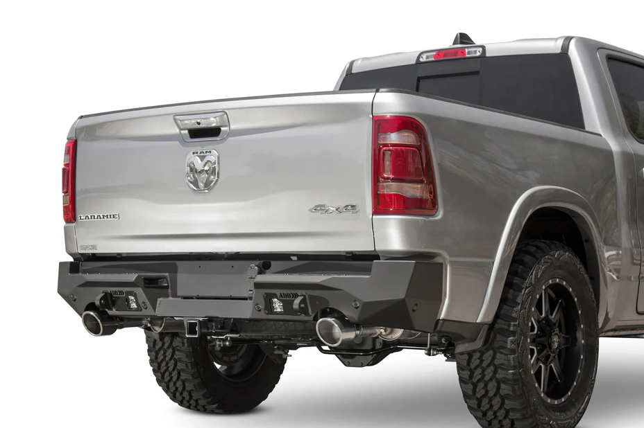 2019-2024 Ram 1500 Tactical Stealth Rear Bumper Equipped With 6 Parking Sensors