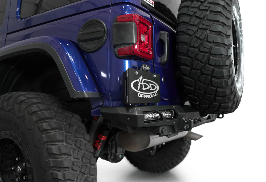 2018-2024 Jeep Wrangler JL Extreme Phantom Rear Bumper Upgrade