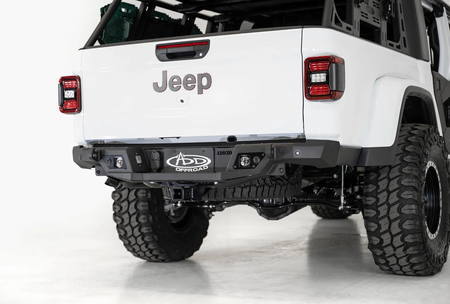 2020-2023 Jeep Gladiator JT Shadow X Rear Bumper