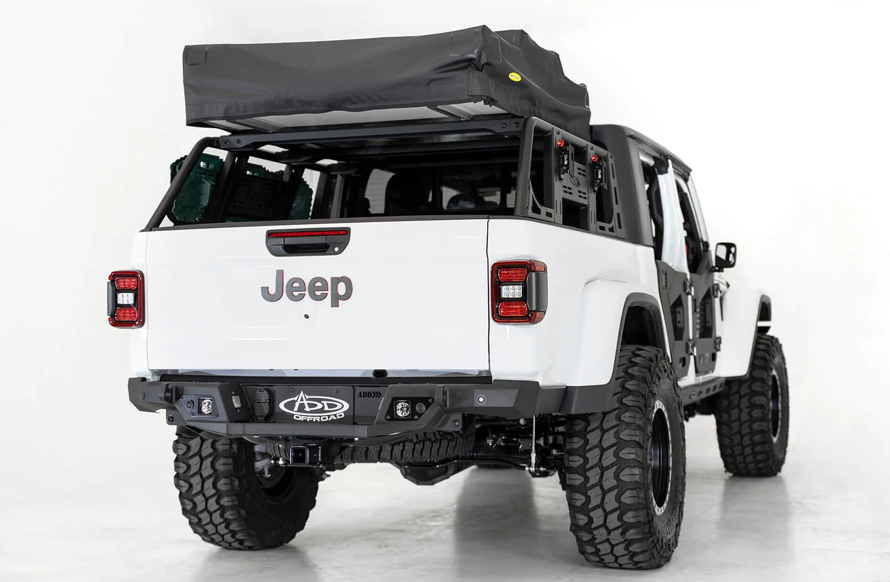 2020-2023 Jeep Gladiator JT Shadow X Rear Bumper