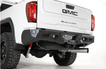 2020-2023 GMC/Chevy 2500 Heavy-Duty Bomber Rear Bumper with Blind Spot Integration