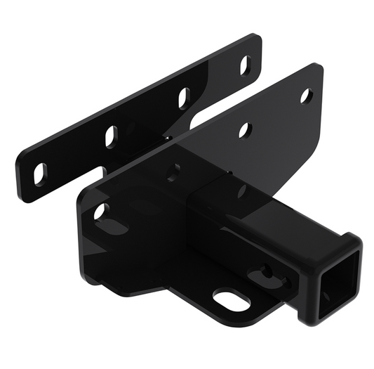 Heavy-Duty Class 3 Trailer Hitch | 2 Inch Square Receiver | Black | Compatible with Jeep Wrangler (2007-2025) & Jeep Wrangler JK (2018)