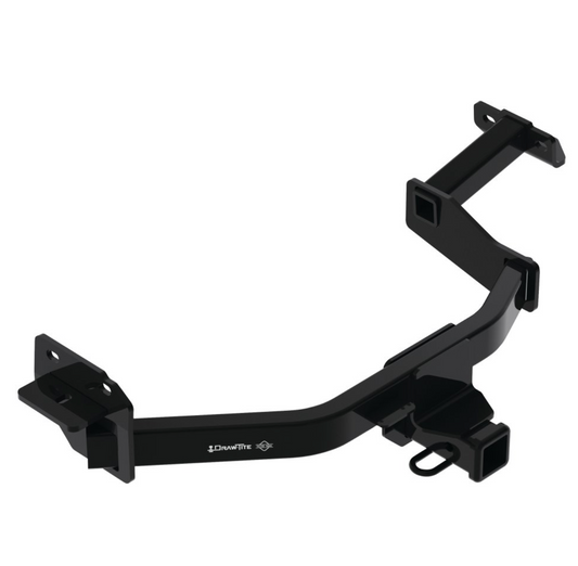 Heavy-Duty Class 3 Trailer Hitch | 2 Inch Square Receiver | Black | Compatible with Hyundai Santa Fe &  KIA Sorento (2021-2025)