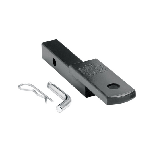 Trailer Hitch Ball Mount | Fits 1-1/4 Inch Square Receiver | 1.25 Inch Drop, 0.625 Inch Rise | 3,500 lbs. Capacity | Includes Pin & Clip | Black