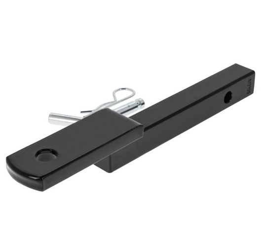Trailer Hitch Ball Mount | Fits 1-1/4 Inch Square Receiver | 1.25 Inch Drop | 0.625 Inch Rise | 3,500 lbs Capacity | Includes Pin & Clip | Black