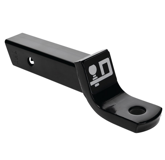 Trailer Hitch Ball Mount | Fits 2 Inch Square Receiver | 2 Inch Drop | 0.75 Inch Rise | 7,500 lbs. Capacity | Black