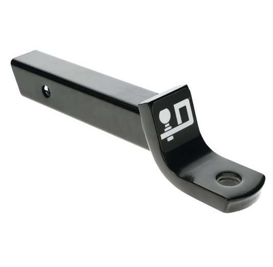 Heavy-Duty Trailer Hitch Ball Mount | 2-Inch Drop & 0.75-Inch Rise | 6,000 lbs Capacity | Fits 2-Inch Square Receiver | Black