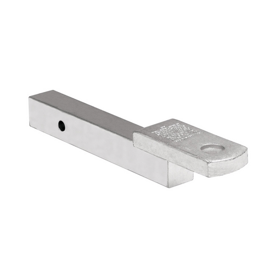 Trailer Hitch Ball Mount | Fits 2 Inch Square Receiver | 2 Inch Drop | 1 Inch Rise | 12,000 lbs. Capacity |Zinc