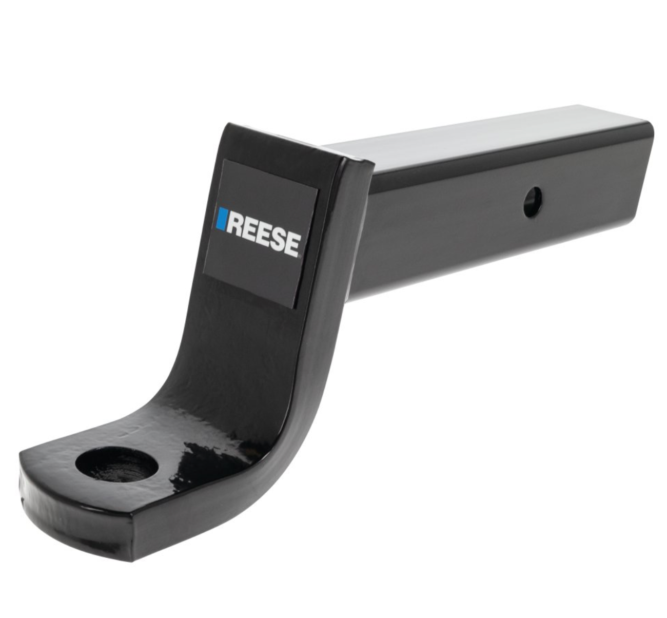 Trailer Hitch Ball Mount | Fits 2-1/2 Inch Square Receiver | 5 Inch Drop | 3.5 Inch Rise | 13,000 lbs. Capacity | Black