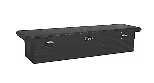 69IN SECURE LOCK LOW PRO MATTE BLACK TOOLBOX (Check Description For Each Vehicle This Fits)