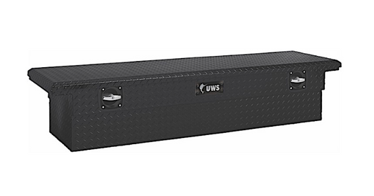 72IN SECURE LOCK LOW PRO MATTE BLACK TOOLBOX (Check Description For Each Vehicle This Fits)
