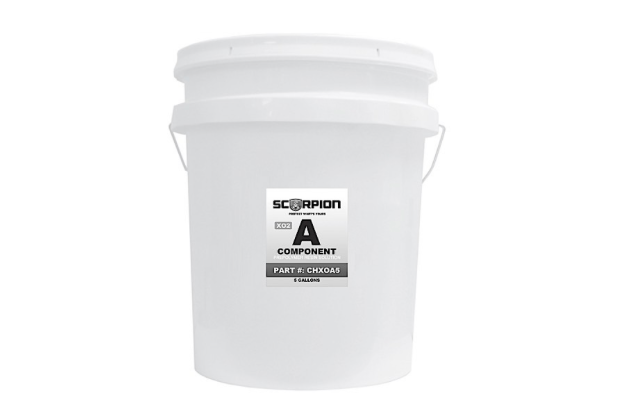 XO2 A COMPONENT (RESIN) 5 GALLON SPRAY-IN BED LINER