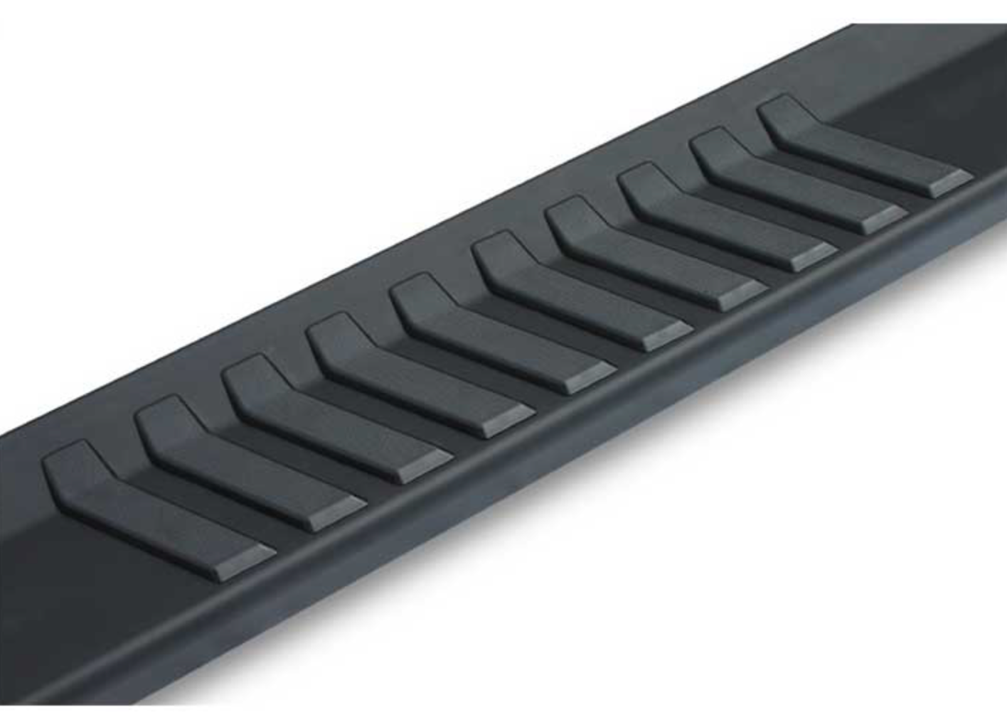 CHEVY/GMC SILVERADO/SIERRA CREW CAB 6IN BLACK TXT ALUMINUM OEM RUNNING BOARDS (2019-2025)