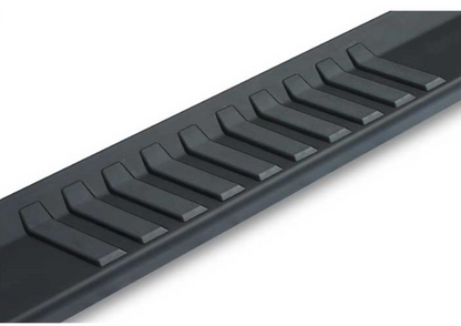 CHEVY/GMC SILVERADO/SIERRA CREW CAB 6IN BLACK TXT ALUMINUM OEM RUNNING BOARDS (2019-2025)