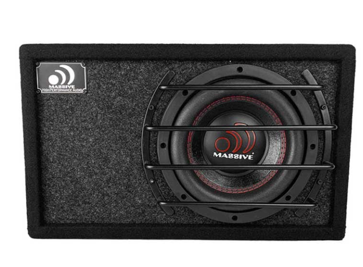 6 IN, 1.5IN 4-LAYER V.C. 250W/500W POWER RANGE, 14IN X 9IN X 8IN Loaded Box Subwoofer