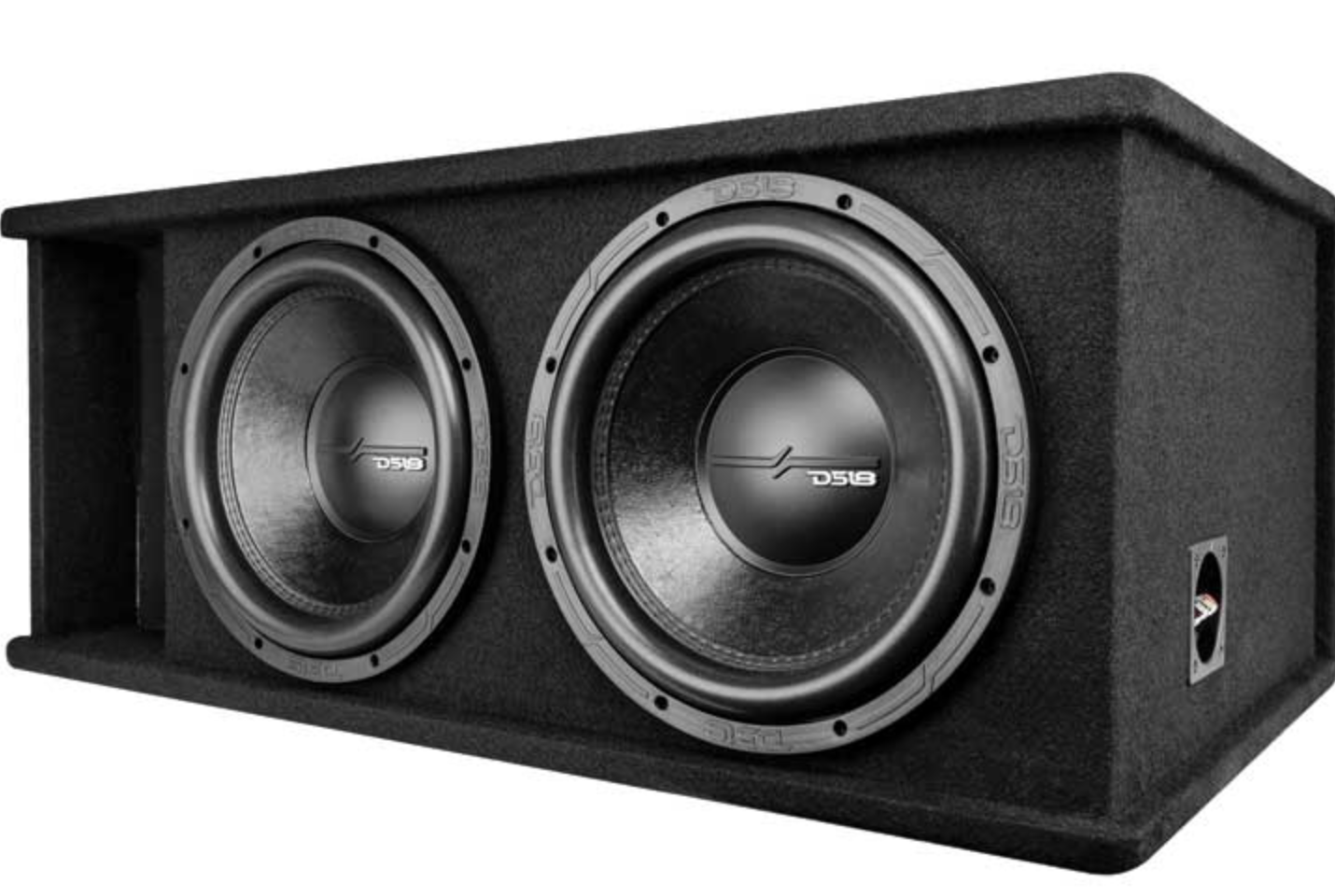BASS PACKAGE 2xZR12D4 12IN SUBWOOFERS IN A PORTED BOX 3000W Loaded Subwoofer
