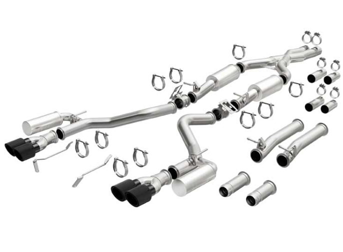 2015-2023 DODGE CHALLENGER V8/6.4L XMOD SERIES CAT-BACK EXHAUST SYSTEM