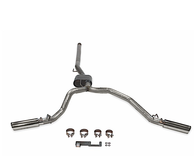 2020-2024 JEEP GLADIATOR 3.6L AMT CB DOS EXHAUST SYSTEM
