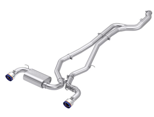 2020-2025 TOYOTA SUPRA 3.0L SS 3 IN CAT-BACK DUAL REAR OUTLET W/BURNT END TIPS
