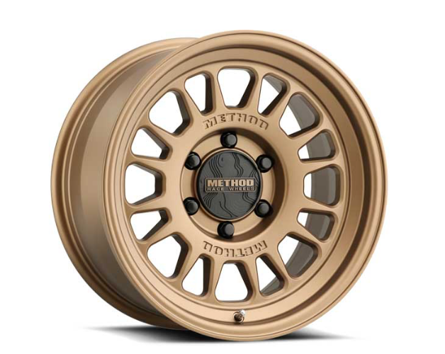 MR318 18X9 +18MM O/S 6X5.5 106.25MM CB METHOD BRONZE (Check Description For Vehicles This Fits)
