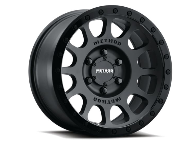 MR305 NV 17X8.5 0MM OFFSET 6X135 94MM CB GLOSS/MATTE BLACK (Check Description For Vehicles This Fits)