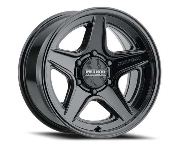 MR319, 17X8.5, 0MM OS, 6X135, 87MM CB, GLOSS BLACK (Check Description For Vehicles This Fits)