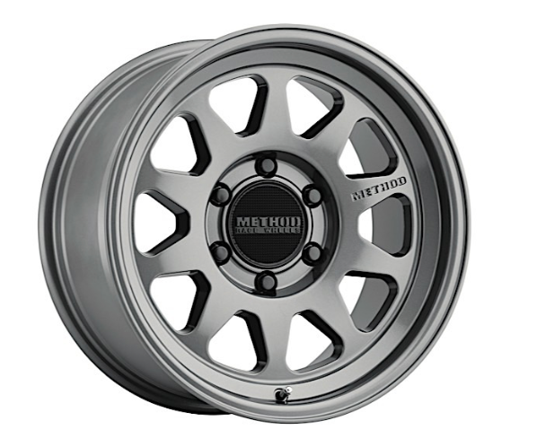 MR316, 18X9, +18MM OFFSET, 6X135, 87MM CENTERBORE, GLOSS TITANIUM (Check Description For Vehicles This Fits)