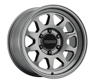 MR316, 18X9, +18MM OFFSET, 6X135, 87MM CENTERBORE, GLOSS TITANIUM (Check Description For Vehicles This Fits)