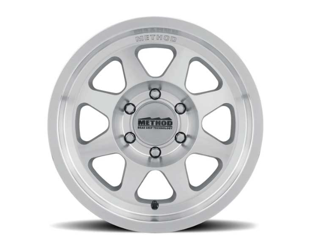MR701 BEAD GRIP, 17X8.5, 0MM OS, 6X135, 87MM CB, MACHINED - CLEAR COAT (Check Description For Vehicles This Fits)