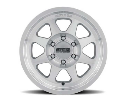 MR701 BEAD GRIP, 17X8.5, 0MM OS, 6X135, 87MM CB, MACHINED - CLEAR COAT (Check Description For Vehicles This Fits)