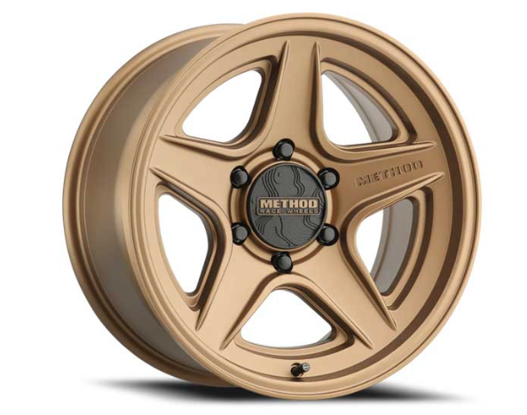 MR319, 20X9, +18MM OS, 6X135, 87MM CB, METHOD BRONZE (Check Description For Vehicles This Fits)