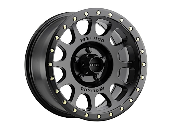 20X10 NV, -18MM OFFSET, 5X5, 94MM CENTERBORE, MATTE BLACK (Check Description For Vehicles This Fits)