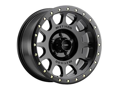 20X10 NV, -18MM OFFSET, 5X5, 94MM CENTERBORE, MATTE BLACK (Check Description For Vehicles This Fits)