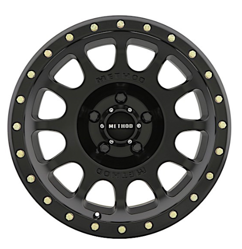20X10 NV, -18MM OFFSET, 5X5, 94MM CENTERBORE, MATTE BLACK (Check Description For Vehicles This Fits)
