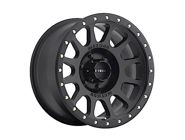 20X10 NV, -18MM OFFSET, 6X5.5, 108MM CENTERBORE, MATTE BLACK (Check Description For Vehicles This Fits)
