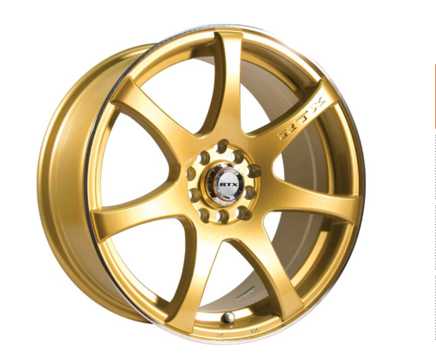 INK 17X7.5 5-100/114.3 42P C73.1 GOLD MCH (2008-2013 Infinity G37/Universal)