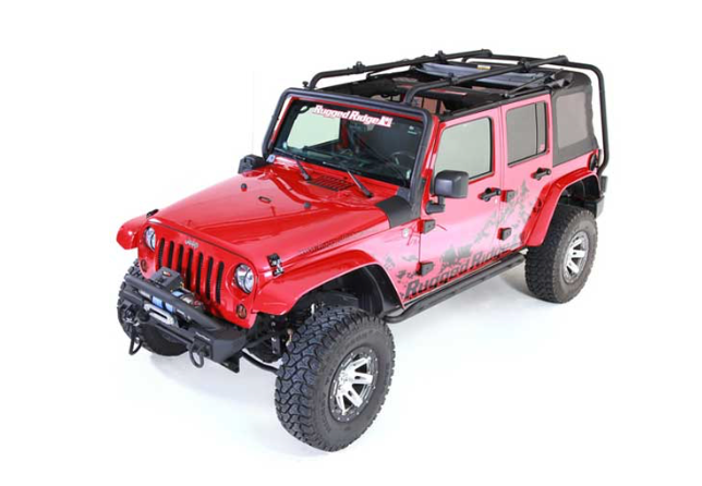 2007-2017 JEEP WRANGLER & JEEP WRANGLER JK 2018 UNLIMITED SHERPA ROOF RACK