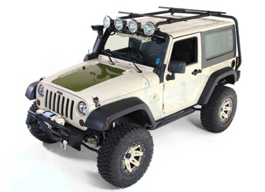 2007-2017 JEEP WRANGLER 2018 JEEP WRANGLER JK ROOF RACK, 2DR