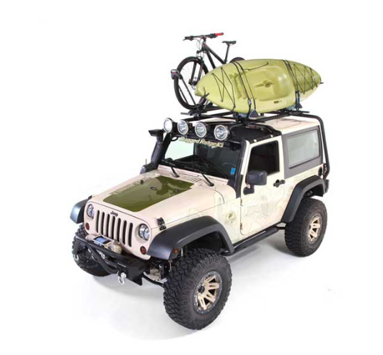 2007-2017 JEEP WRANGLER 2018 JEEP WRANGLER JK ROOF RACK, 2DR