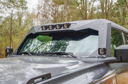 2021-2024 FORD BRONCO VICOWL MATTE BLACK LIGHTBROW