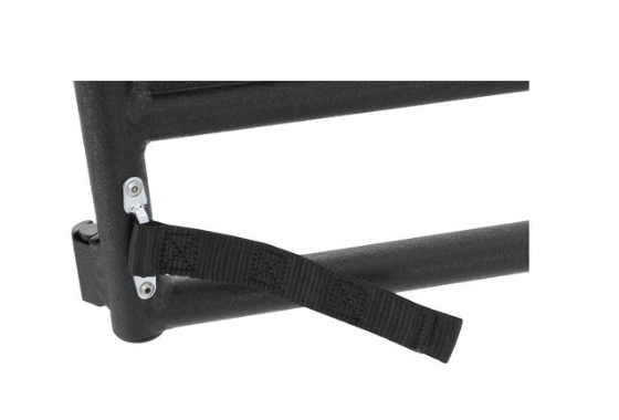 2018-2025 JEEP WRANGLER & 2020-2025 GLADIATOR JL/JT BLACK FRONT TUBE DOORS ALUMINUM