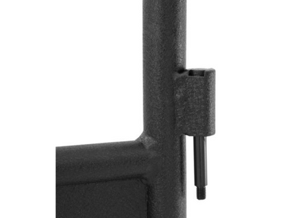 2018-2025 JEEP WRANGLER & 2020-2025 GLADIATOR JL/JT BLACK FRONT TUBE DOORS ALUMINUM