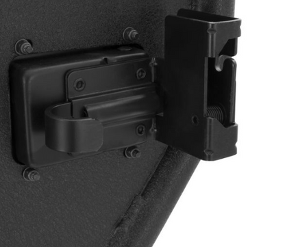 2018-2025 JEEP WRANGLER & 2020-2025 GLADIATOR JL/JT BLACK FRONT TUBE DOORS ALUMINUM