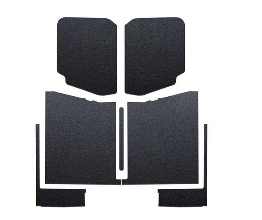 2020-2022 JEEP GLADIATOR HEADLINER COMPLETE KIT-BLACK(7-PC)